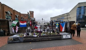 Ikonická lavička Black Sabbath v Birminghamu 